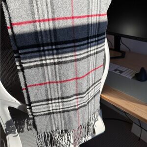 Fraas Gray Cashmink Scarf